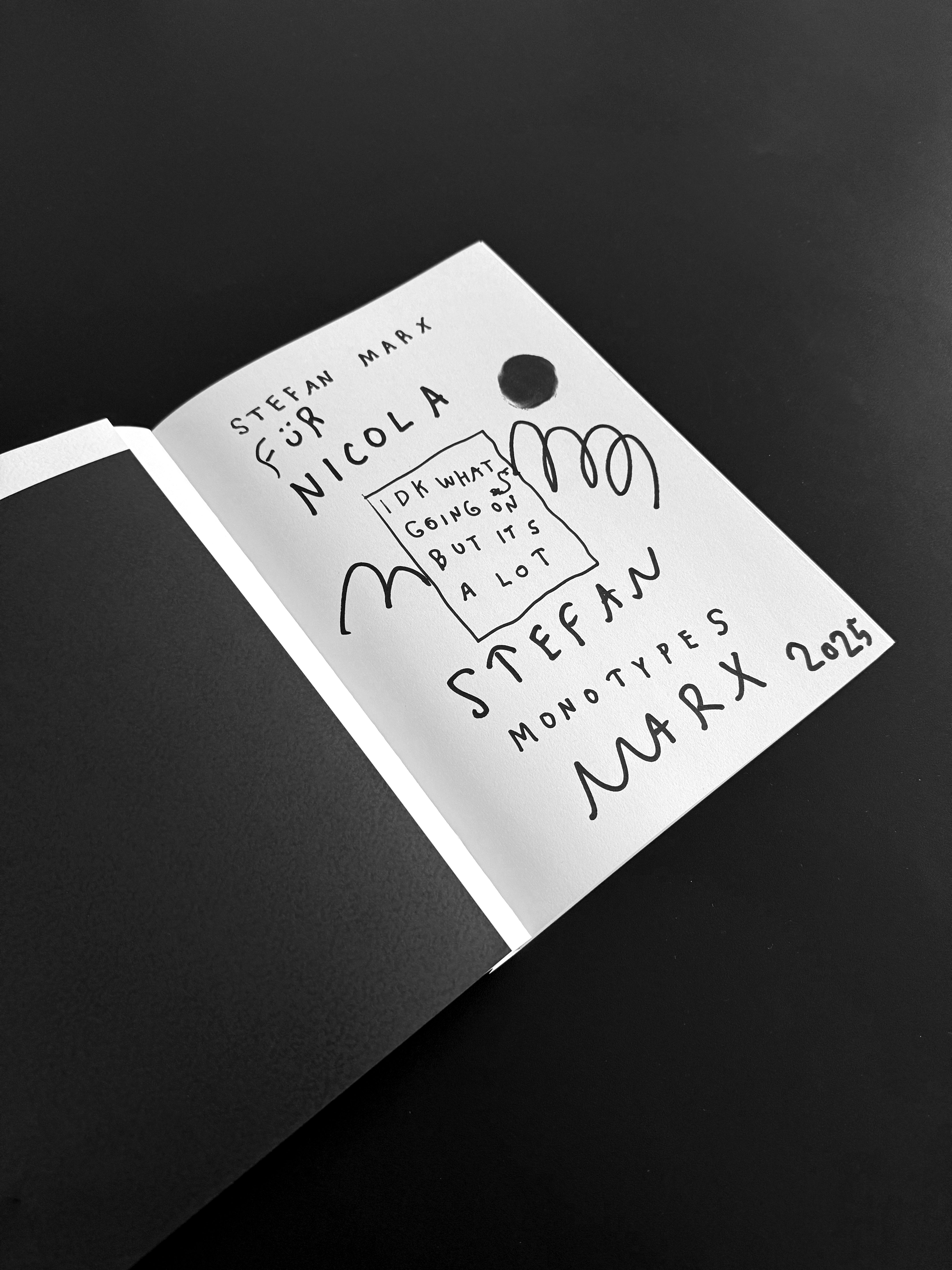 Stefan Marx - Monotypien / Monotypes – Personalisierte Ausgabe, individuell signiert