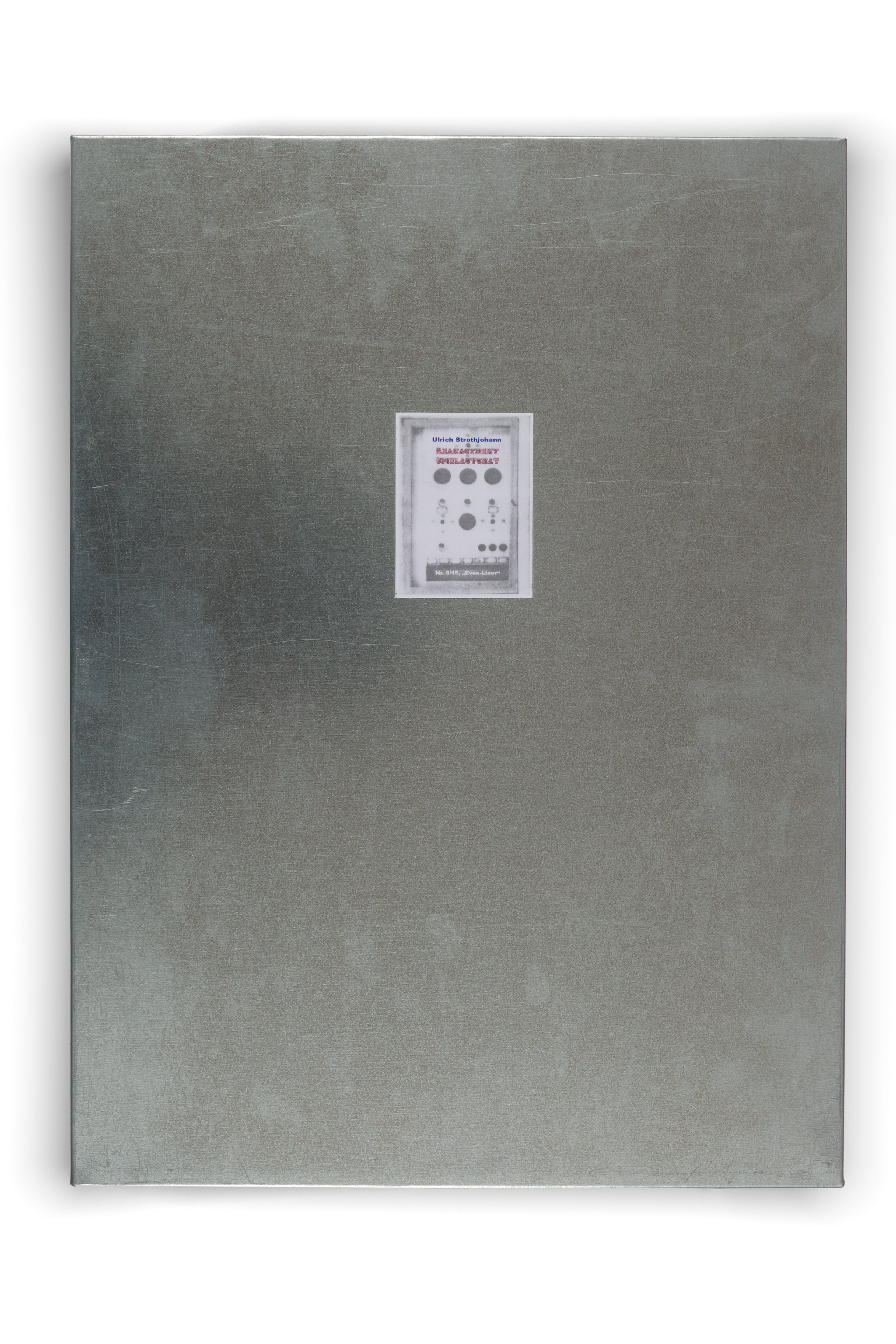 Ulrich Strothjohann - Reenactment Spielautomat, 2016