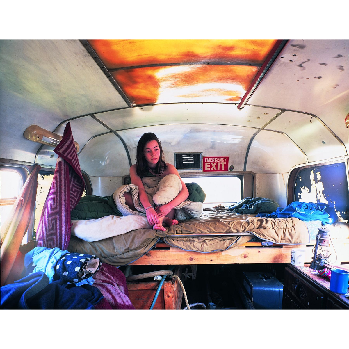 Tom Hunter - Traveller Series I (Girl in the Bus)