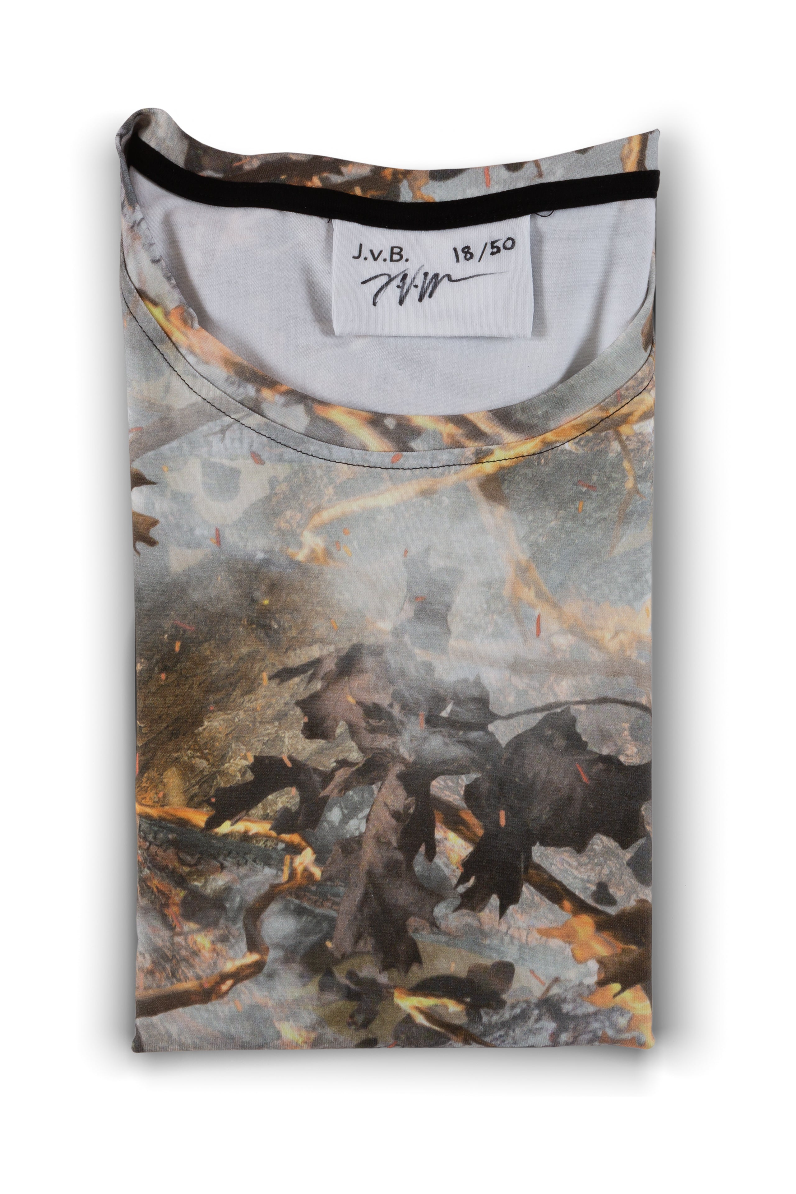 Julius von Bismarck - Feuer mit Feuer (Shirt), 2019 (L)