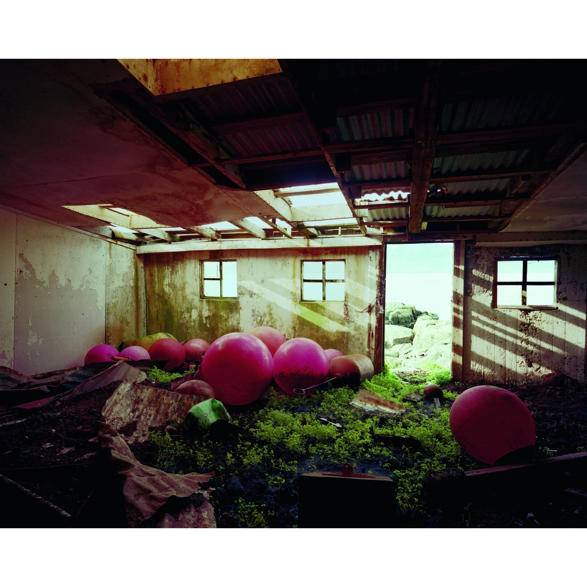 Olaf Otto Becker - Buoys in a barn 07/2000