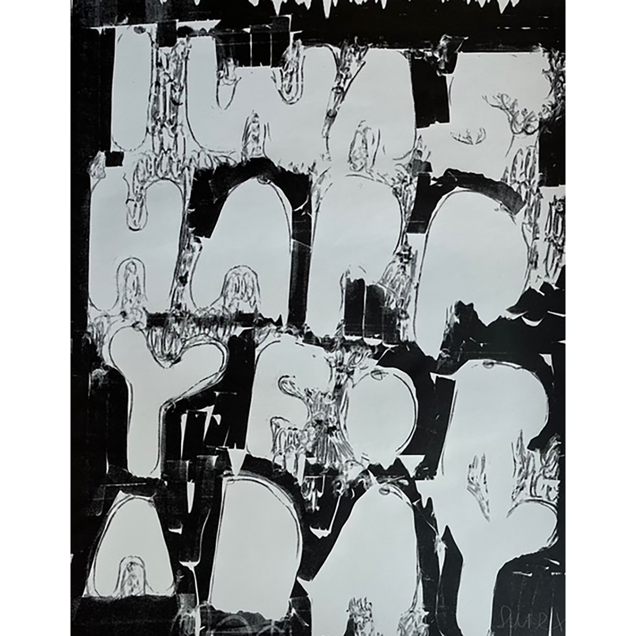 Stefan Marx - “I Was Happy For a Day” from: »Studioreihe 2020/2025« ("black and white")